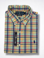 Camisa Polo Ralph Lauren Custom Fit manga corta talla L