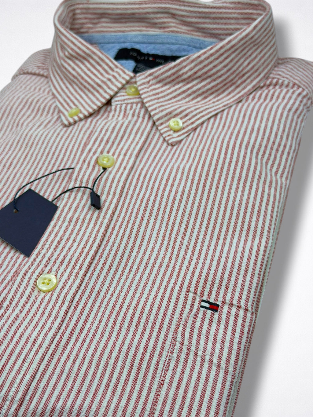 Camisa Tommy Hilfiger Classic Fit Manga Corta Talla L