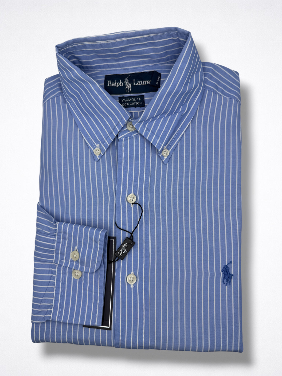 Camisa Polo Ralph Lauren Classic Fit manga larga talla M