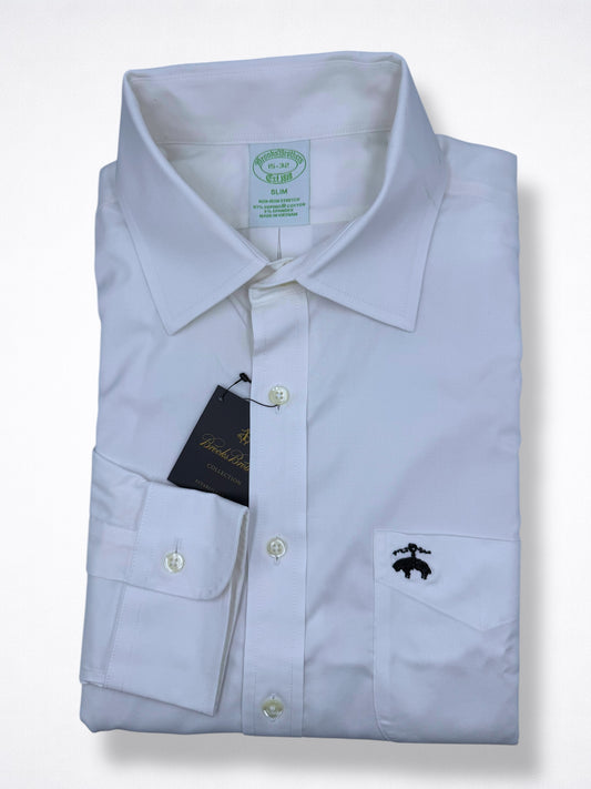Camisa Brooks Brothers Classic Fit Manga Larga Talla S