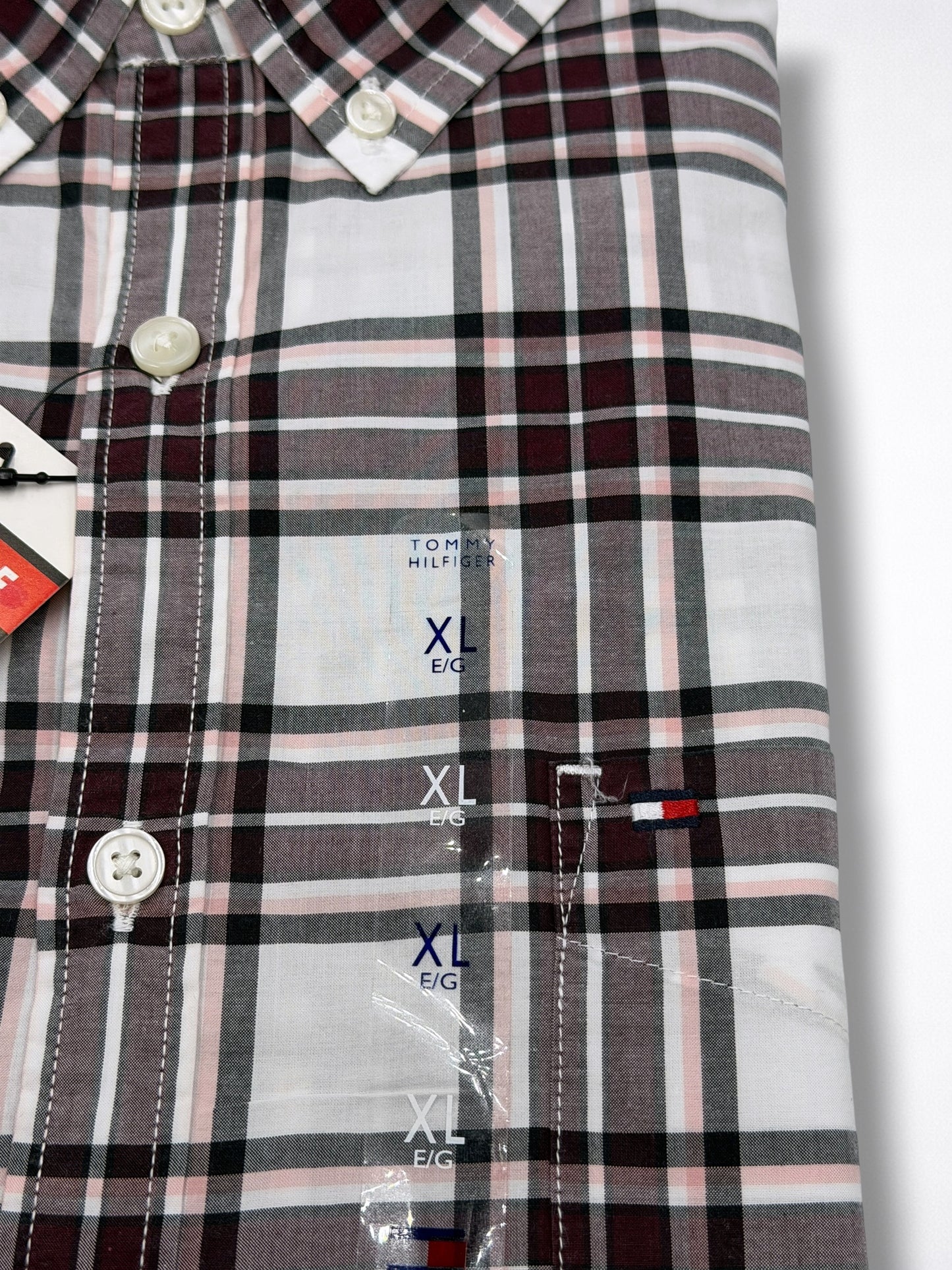 Camisa Tommy Hilfiger Classic Fit Manga Larga Talla XL