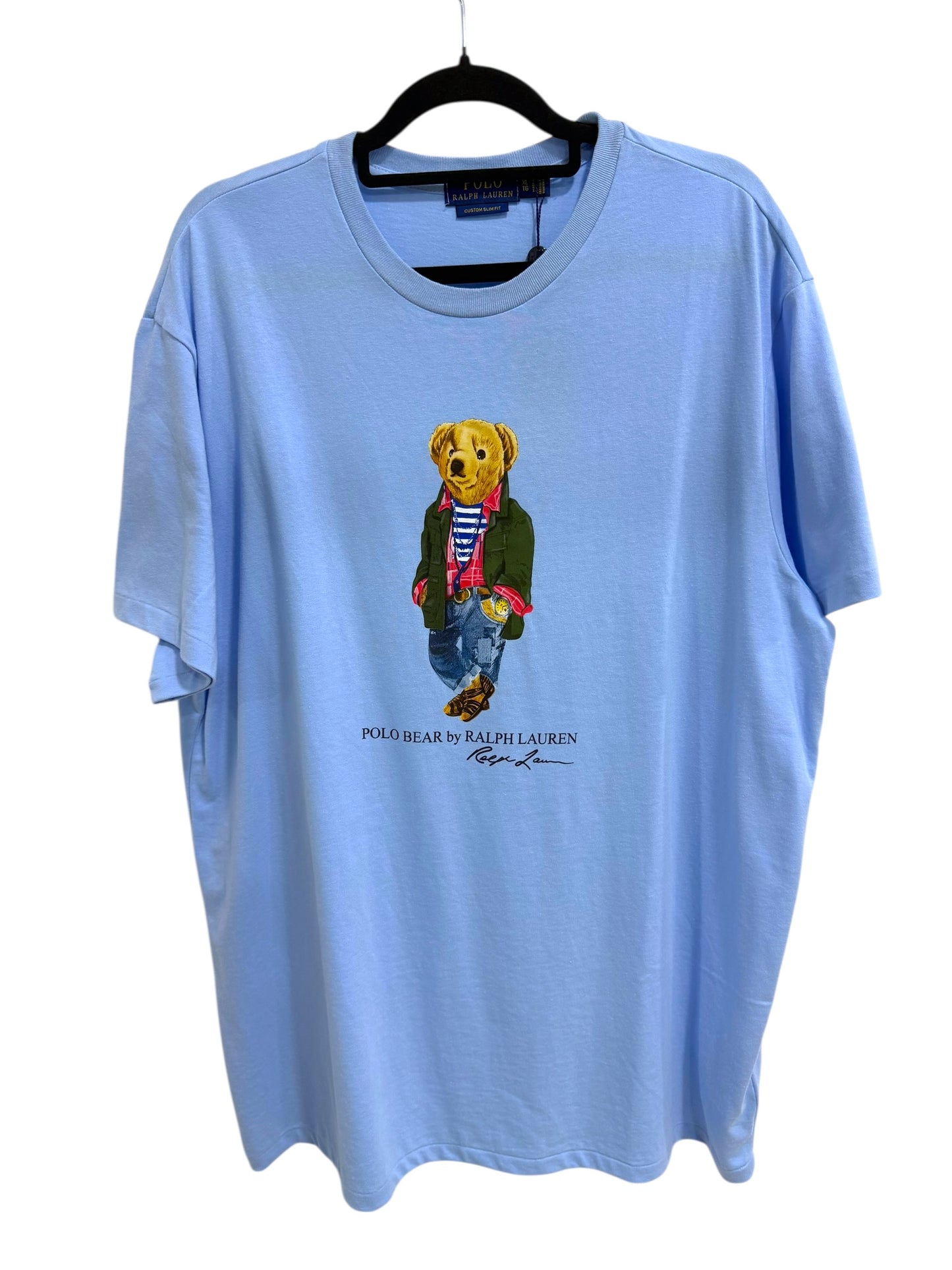 Playera Polo Ralph Lauren Classic Fit Cuello Redondo Talla XL