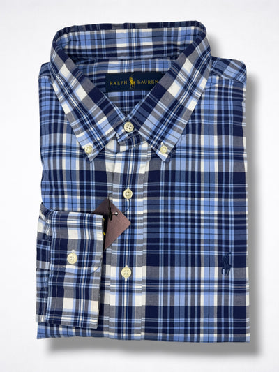 Camisa Polo Ralph Lauren Classic Fit Manga Larga Talla XL