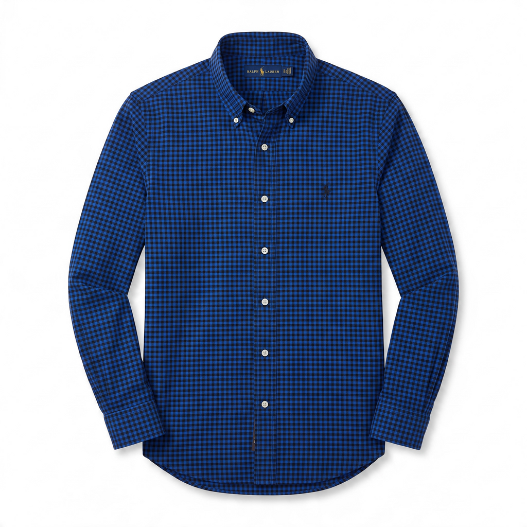 Camisa Polo Ralph Lauren Classic Fit manga larga talla XL