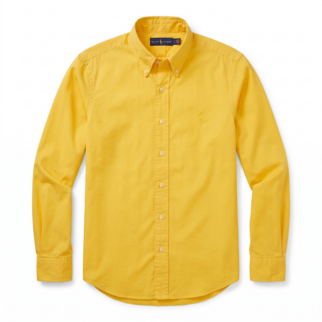 Camisa Polo Ralph Lauren Classic Fit manga larga talla L