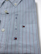Camisa Tommy Hilfiger Slim Fit Manga Larga Talla L