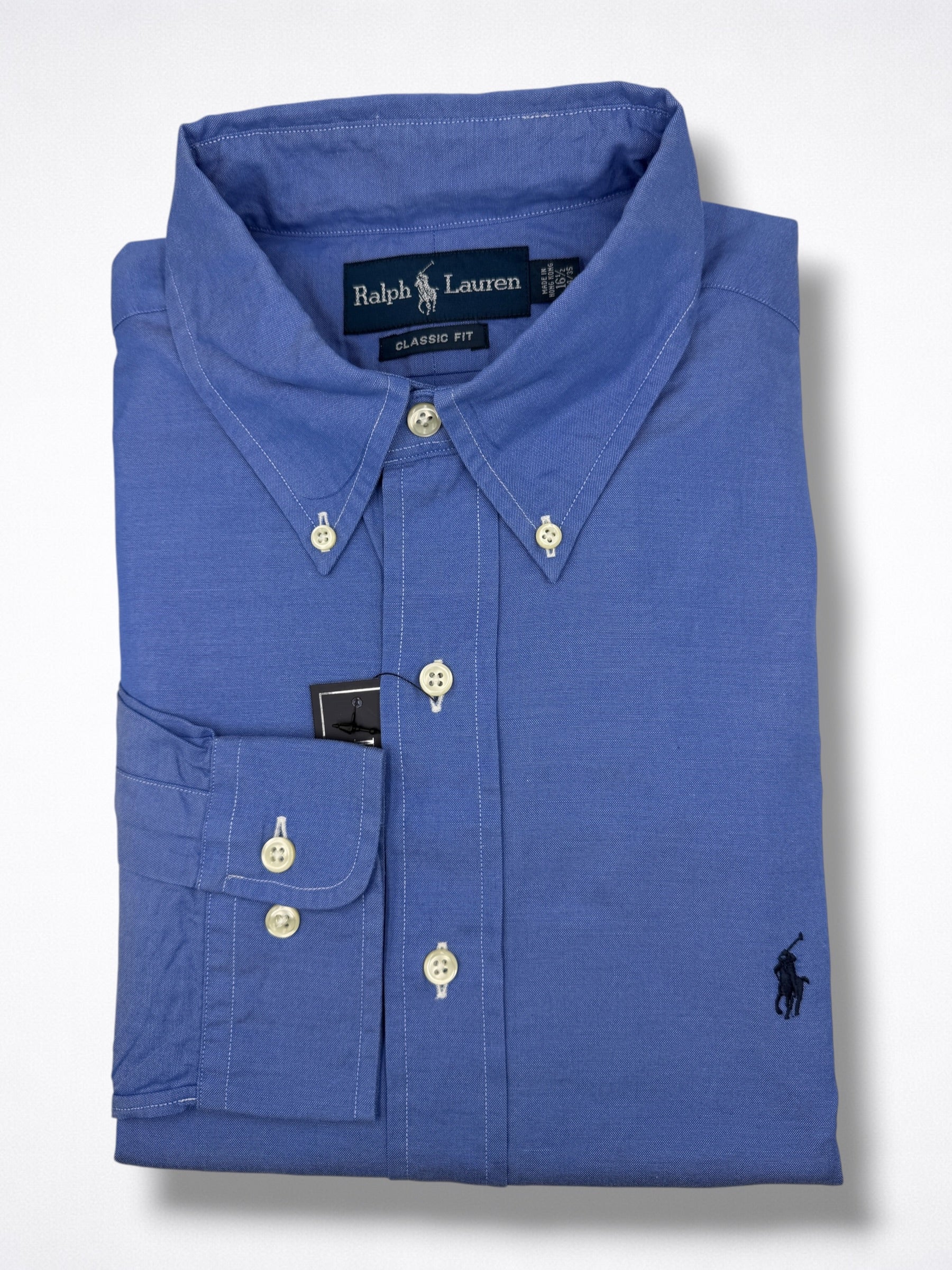 Camisa Polo Ralph Lauren Classic Fit manga larga talla L