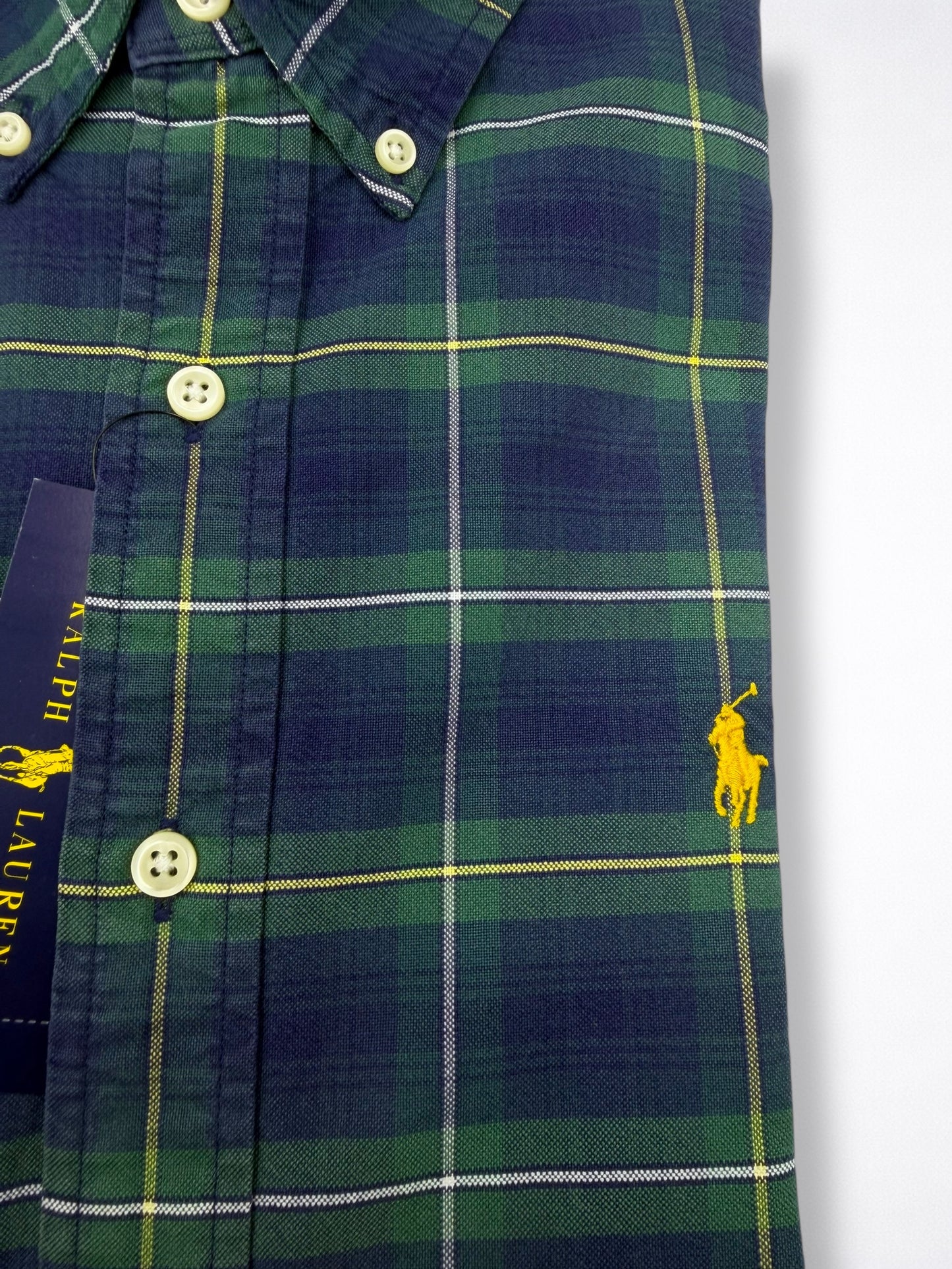 Camisa Polo Ralph Lauren Classic Fit Manga Larga Talla M