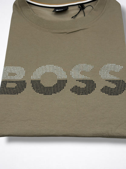 Playera Boss Classic Fit Cuello Redondo Talla M