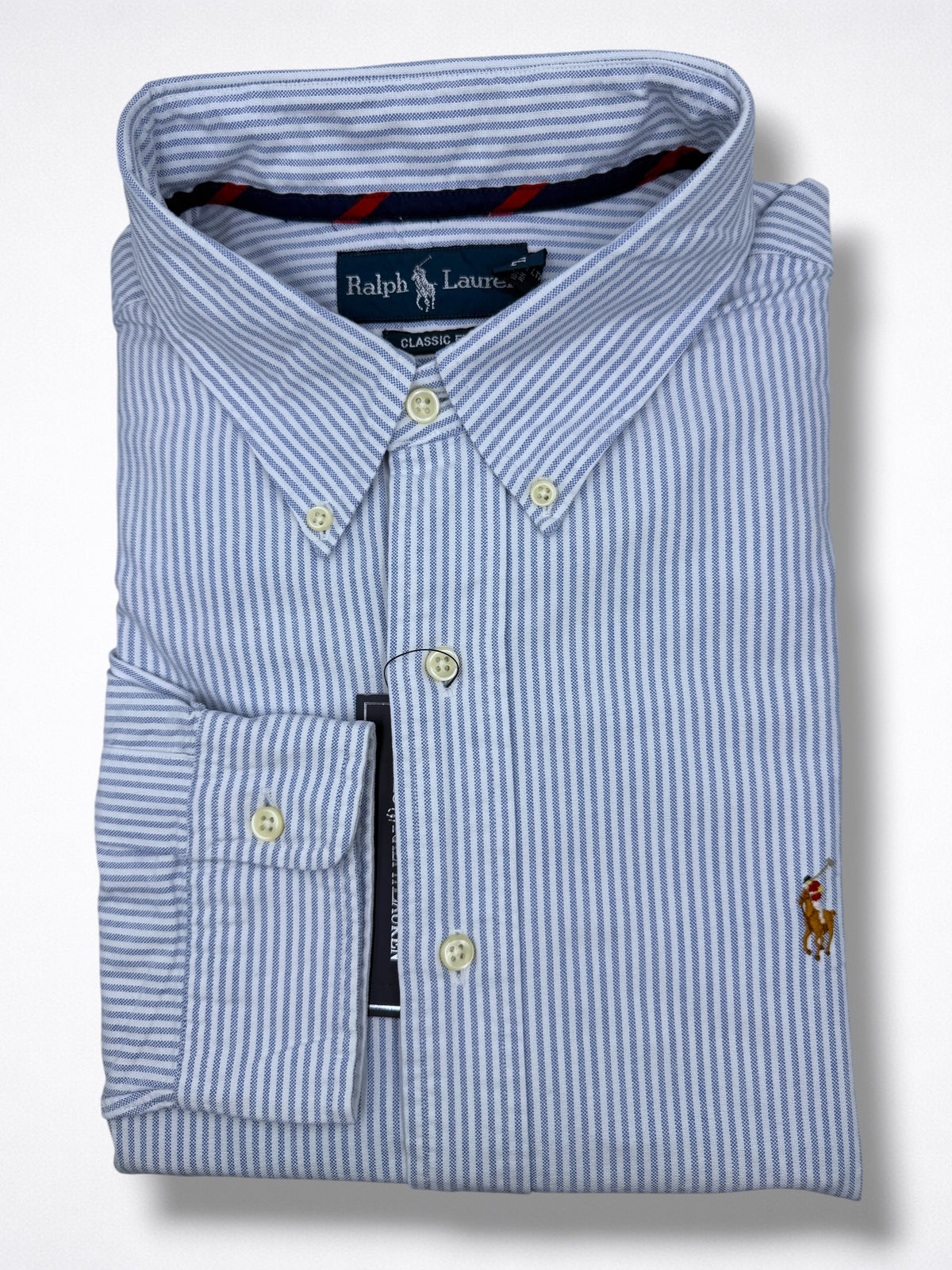 Camisa Polo Ralph Lauren Classic Fit Manga Larga Talla XXL