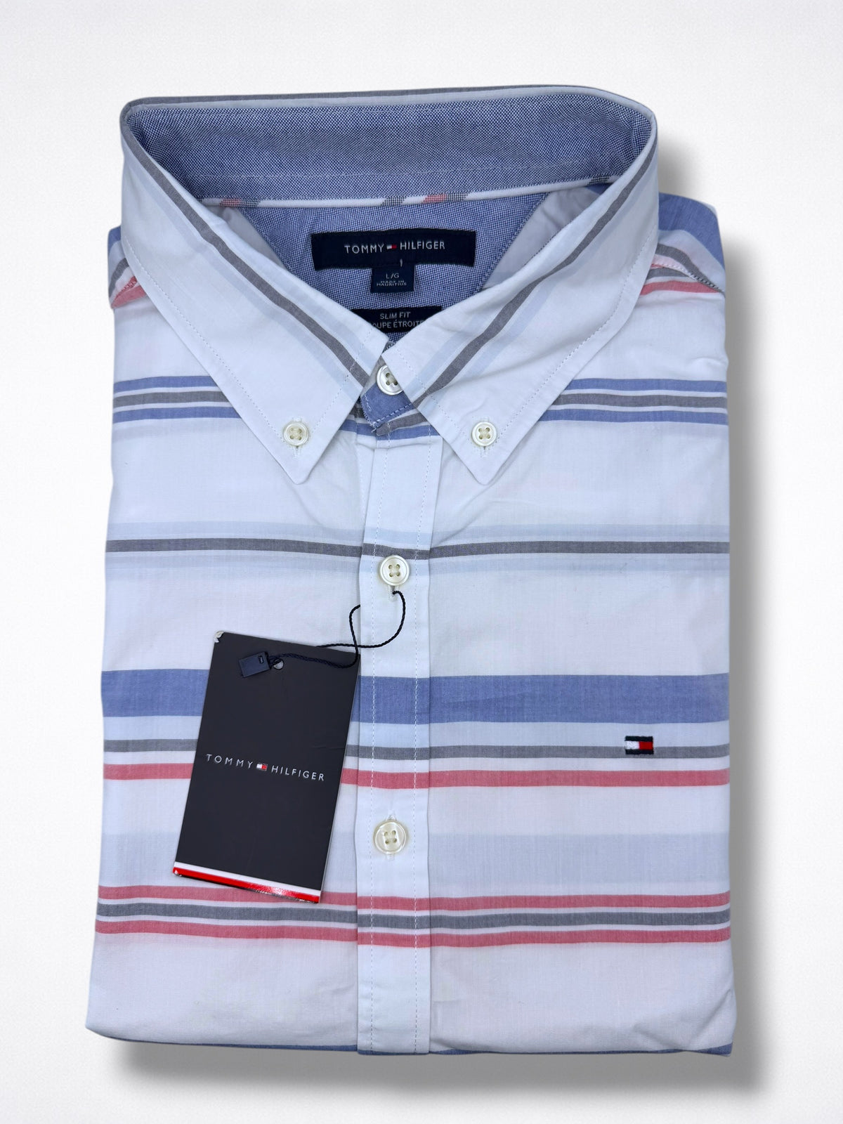 Camisa Tommy Hilfiger Classic Fit Manga Corta Talla M