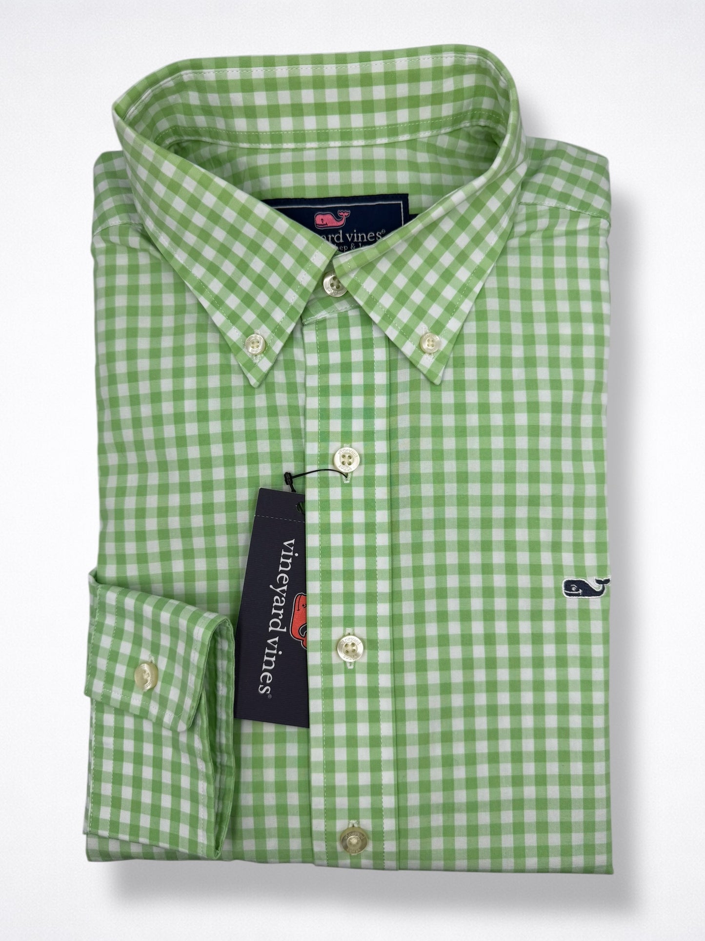 Camisa Vineyard Vines Classic Fit Manga Larga Talla M