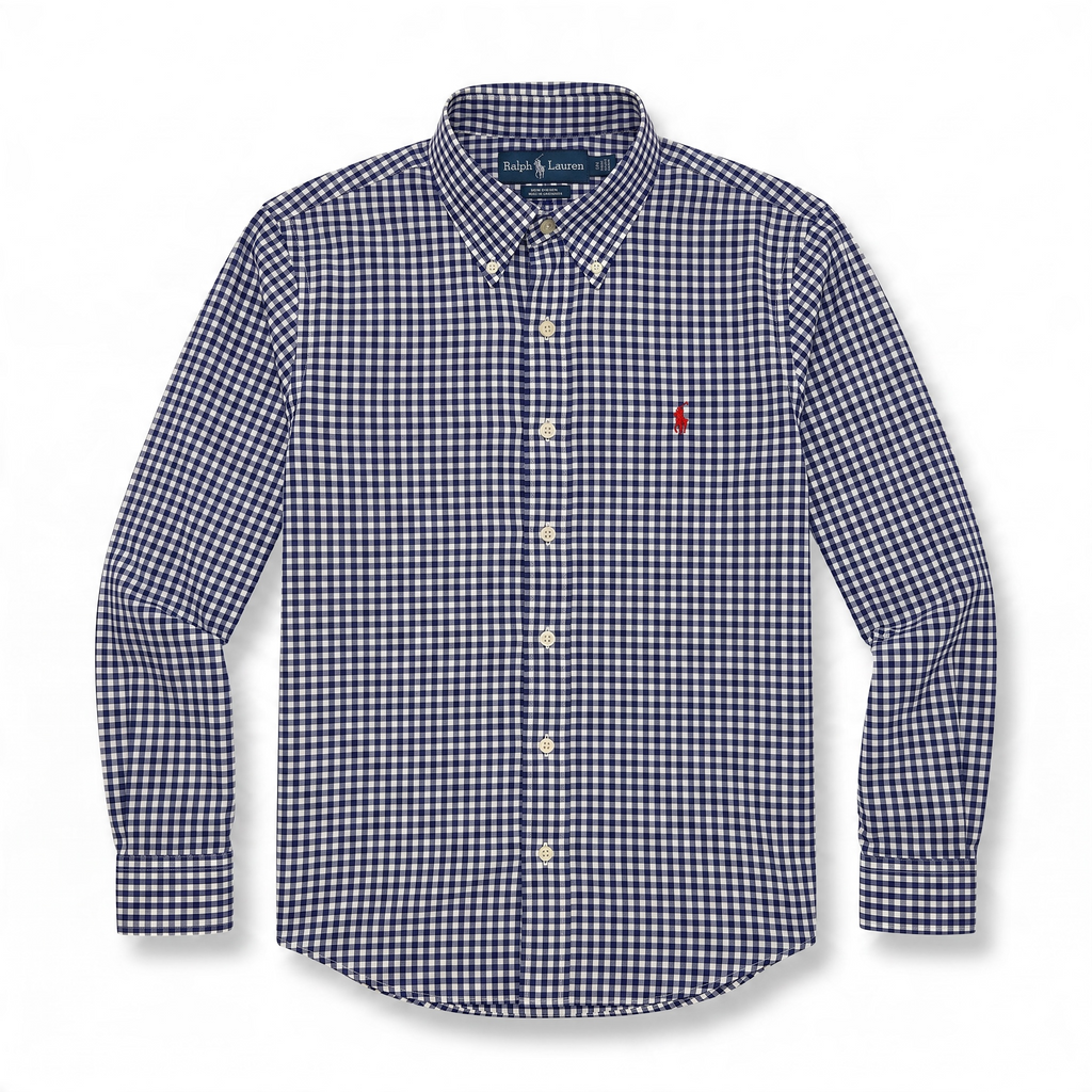 Camisa Polo Ralph Lauren Classic Fit manga larga talla L