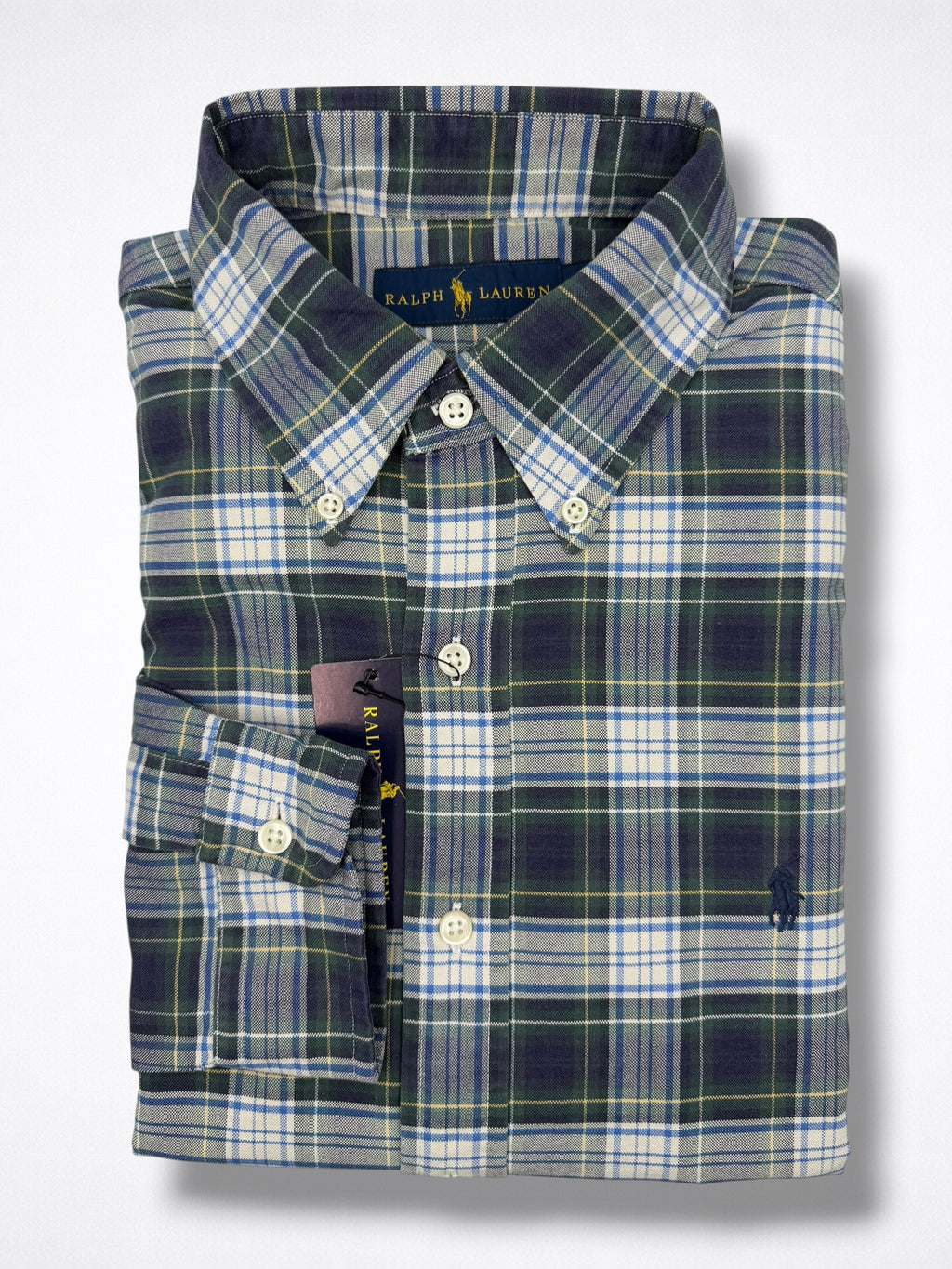 Camisa Polo Ralph Lauren Classic Fit Manga Larga Talla M