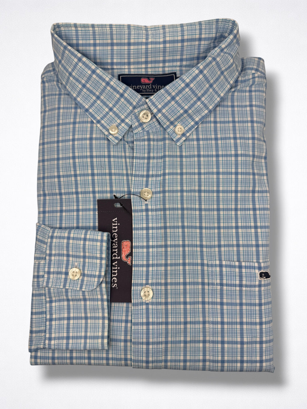 Camisa Vineyard Vines Classic Fit Manga Larga TAlla L