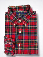 Camisa Polo Ralph Lauren Custom Fit Manga Larga Talla L