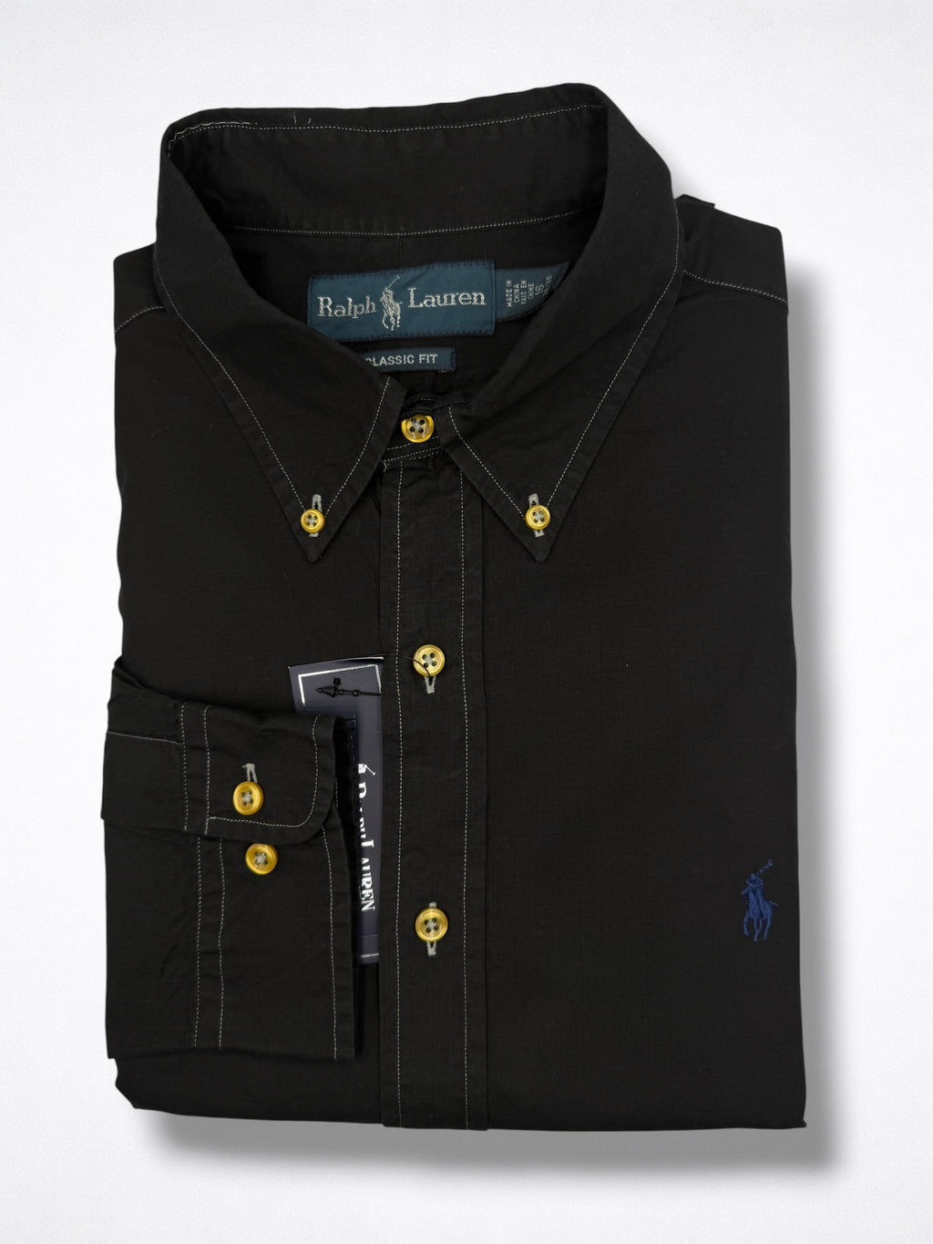 Camisa Polo Ralph Lauren Classic Fit manga larga talla L