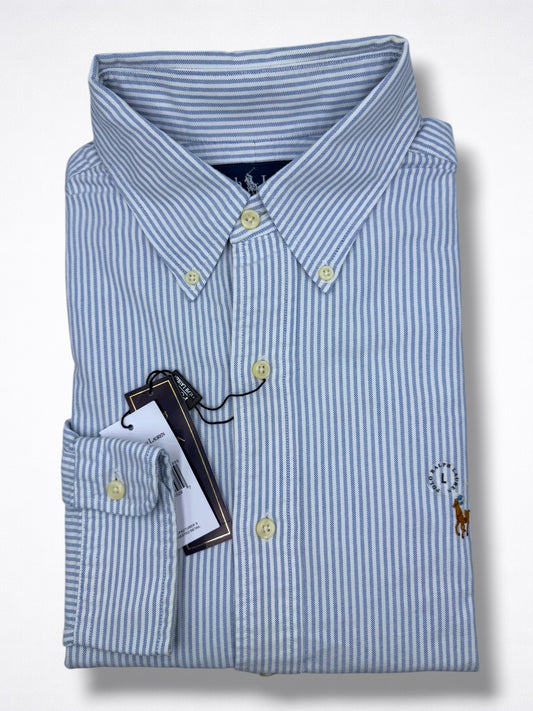Camisa Polo Ralph Lauren Classic Fit Manga Larga Talla L