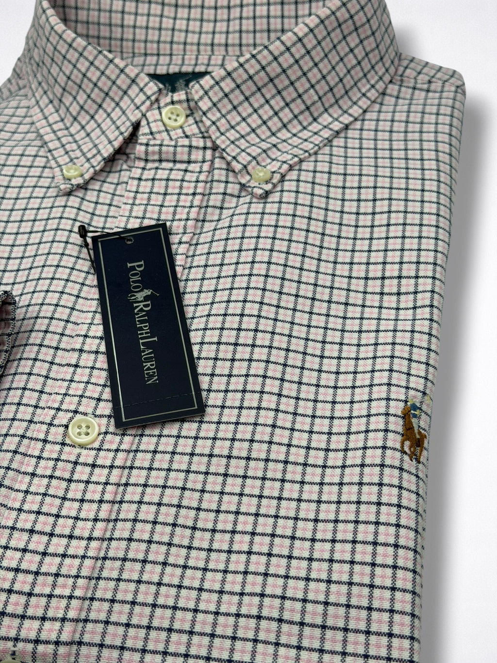 Camisa Polo Ralph Lauren Classic Fit Manga Larga Talla XL