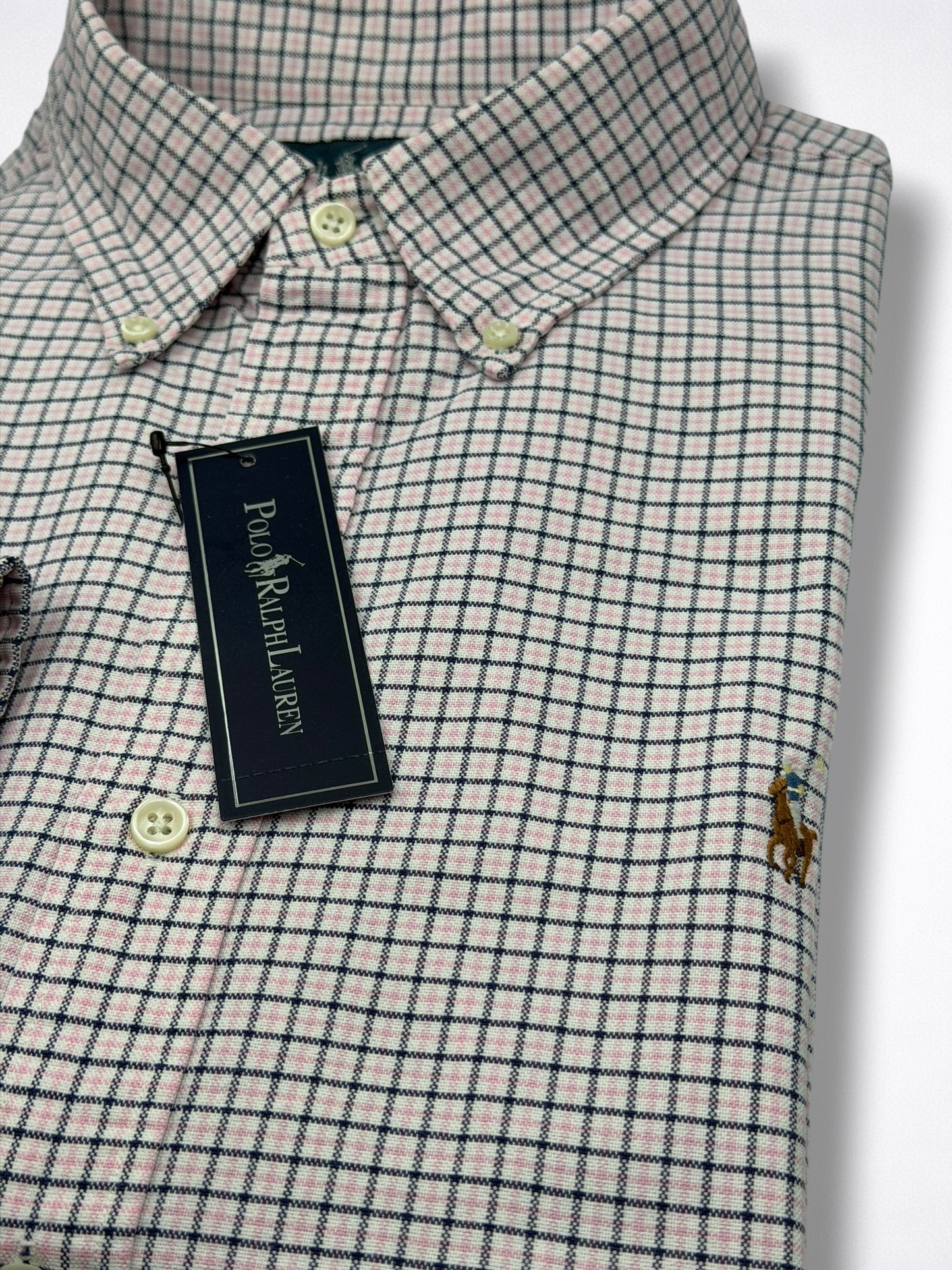 Camisa Polo Ralph Lauren Classic Fit Manga Larga Talla XL