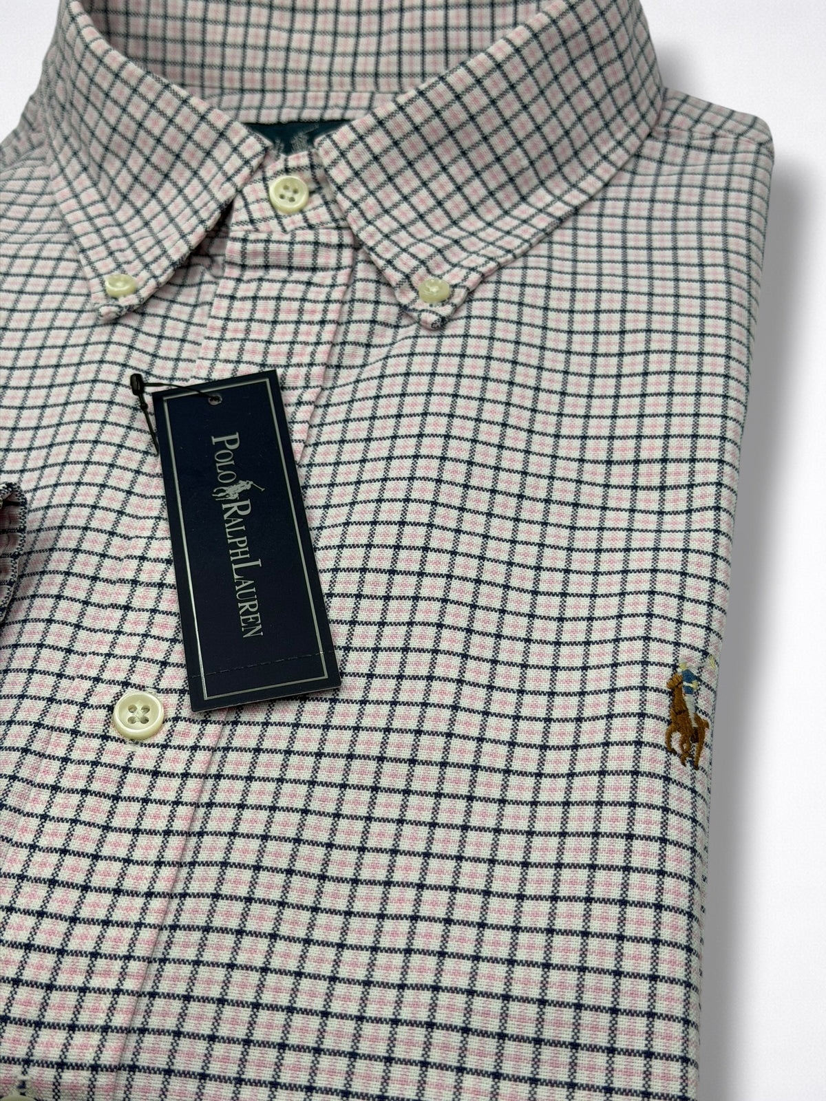 Camisa Polo Ralph Lauren Classic Fit Manga Larga Talla XL