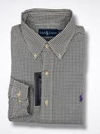Camisa Polo Ralph Lauren Custom Fit Manga Larga Talla L