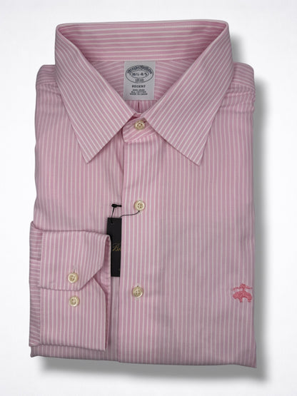 Camisa Brooks Brothers Classic Fit Manga Larga Talla L