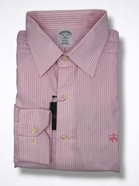Camisa Brooks Brothers Classic Fit Manga Larga Talla L