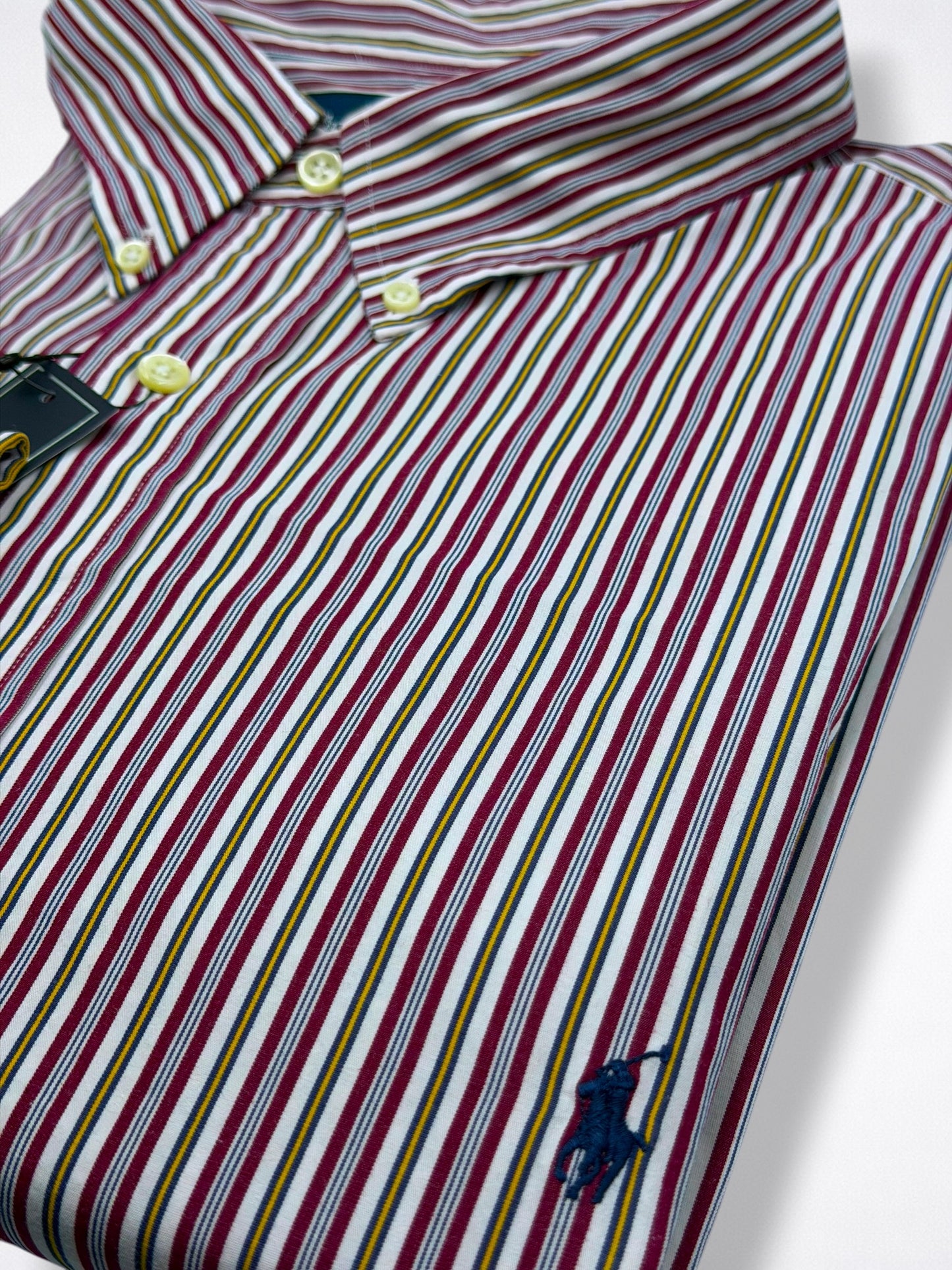Camisa Polo Ralph Lauren Classic Fit Manga Larga Talla XXL