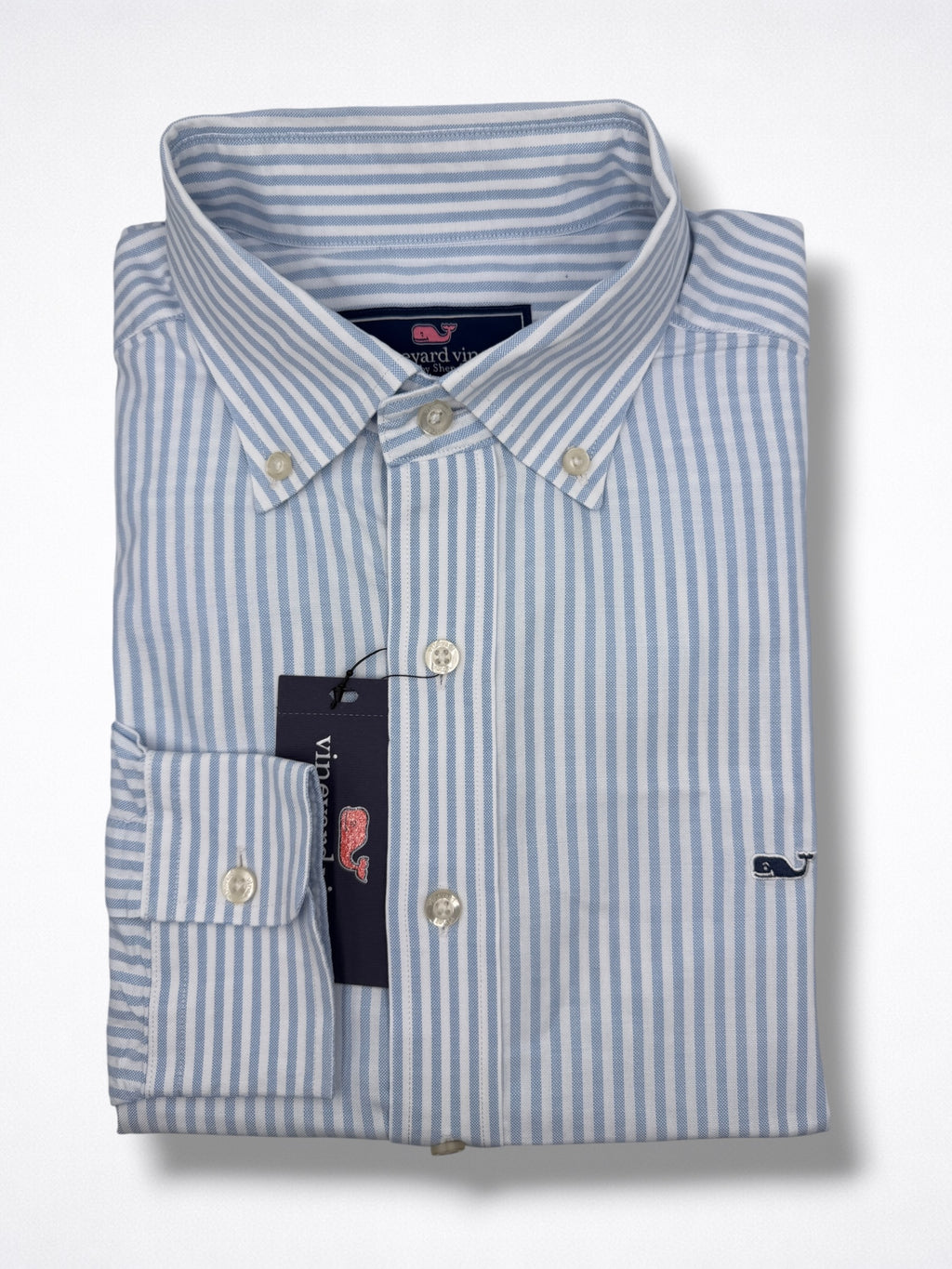 Camisa Vineyard Vines Classic Fit manga larga talla L