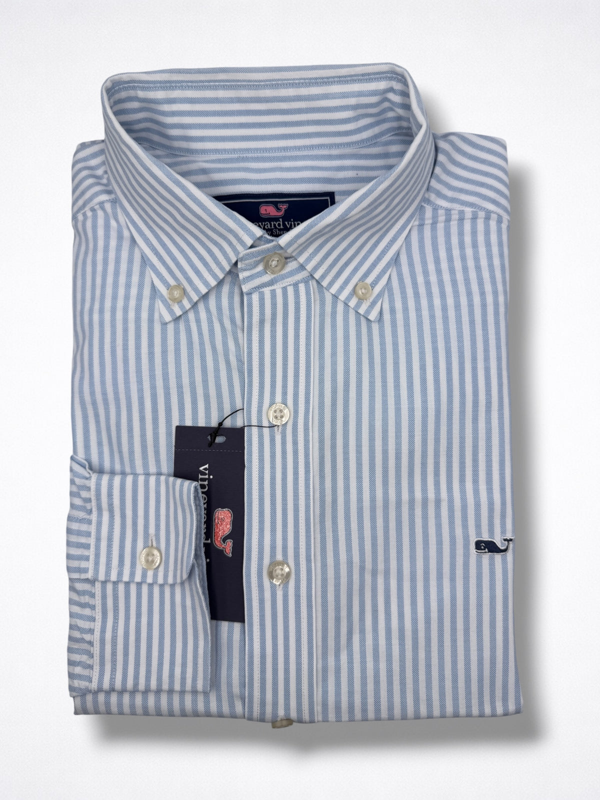Camisa Vineyard Vines Classic Fit manga larga talla L