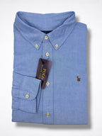Camisa Polo Ralph Lauren 20 Juvenil Manga Larga Talla S