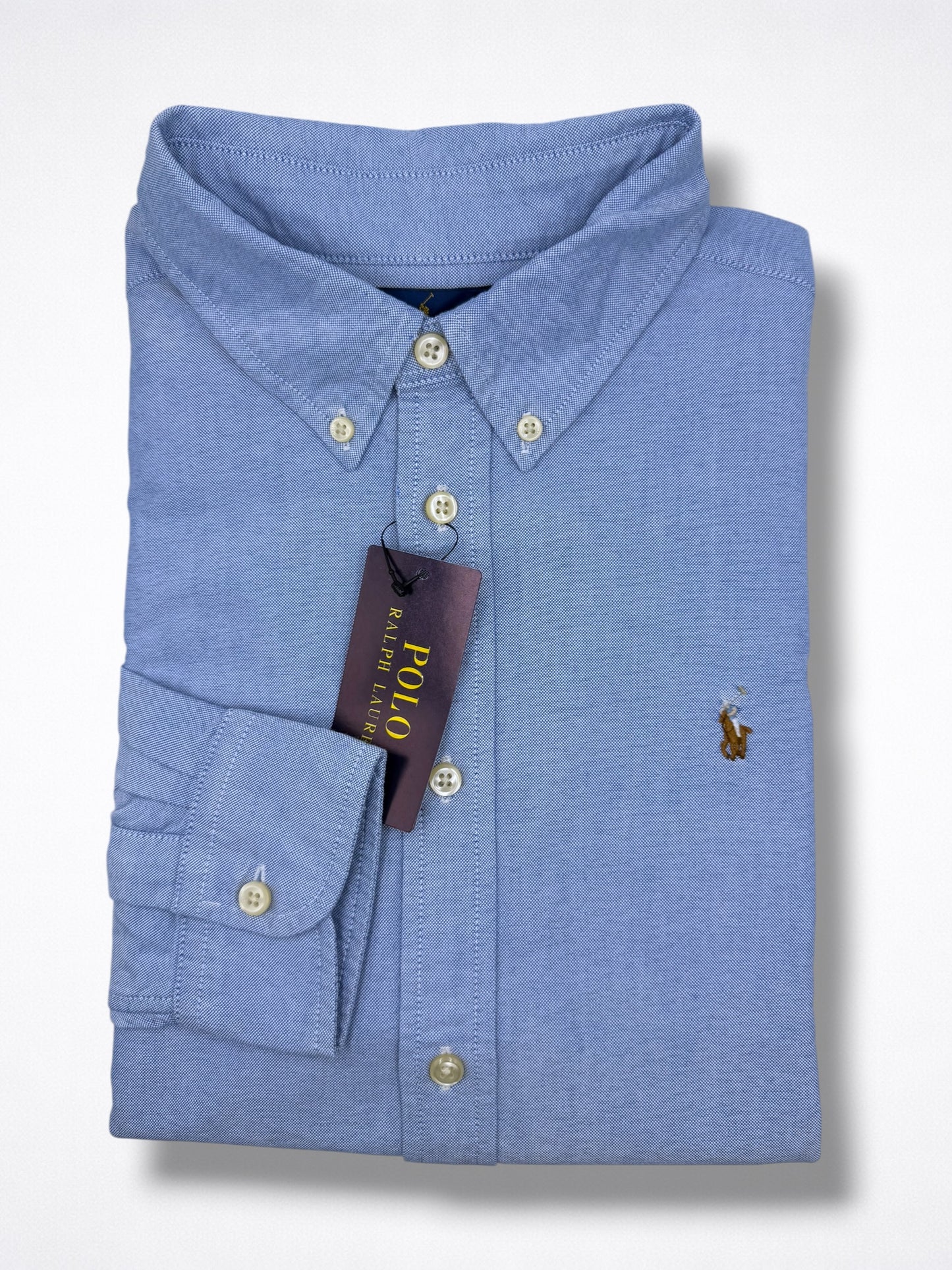Camisa Polo Ralph Lauren 20 Juvenil Manga Larga Talla S