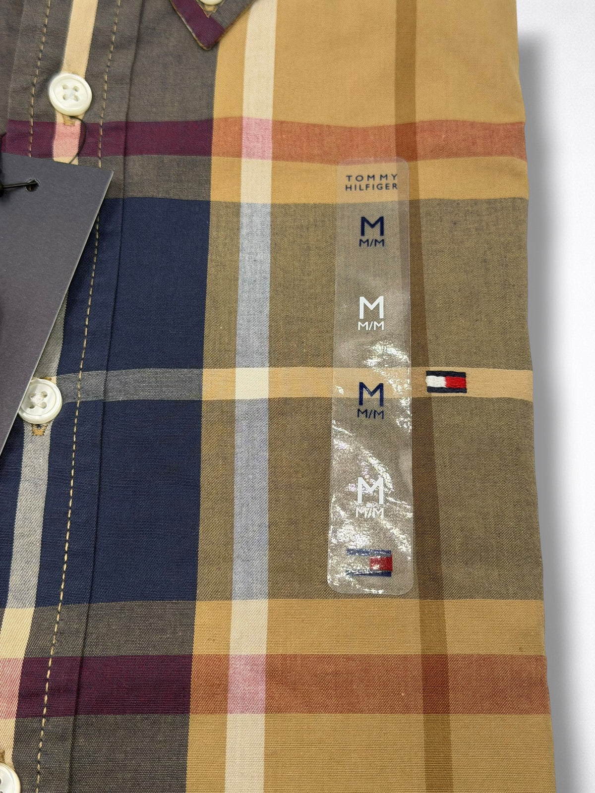 Camisa Tommy Hilfiger Classic Fit Manga Larga Talla M