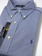Camisa Polo Ralph Lauren Classic Fit Manga Larga Talla L