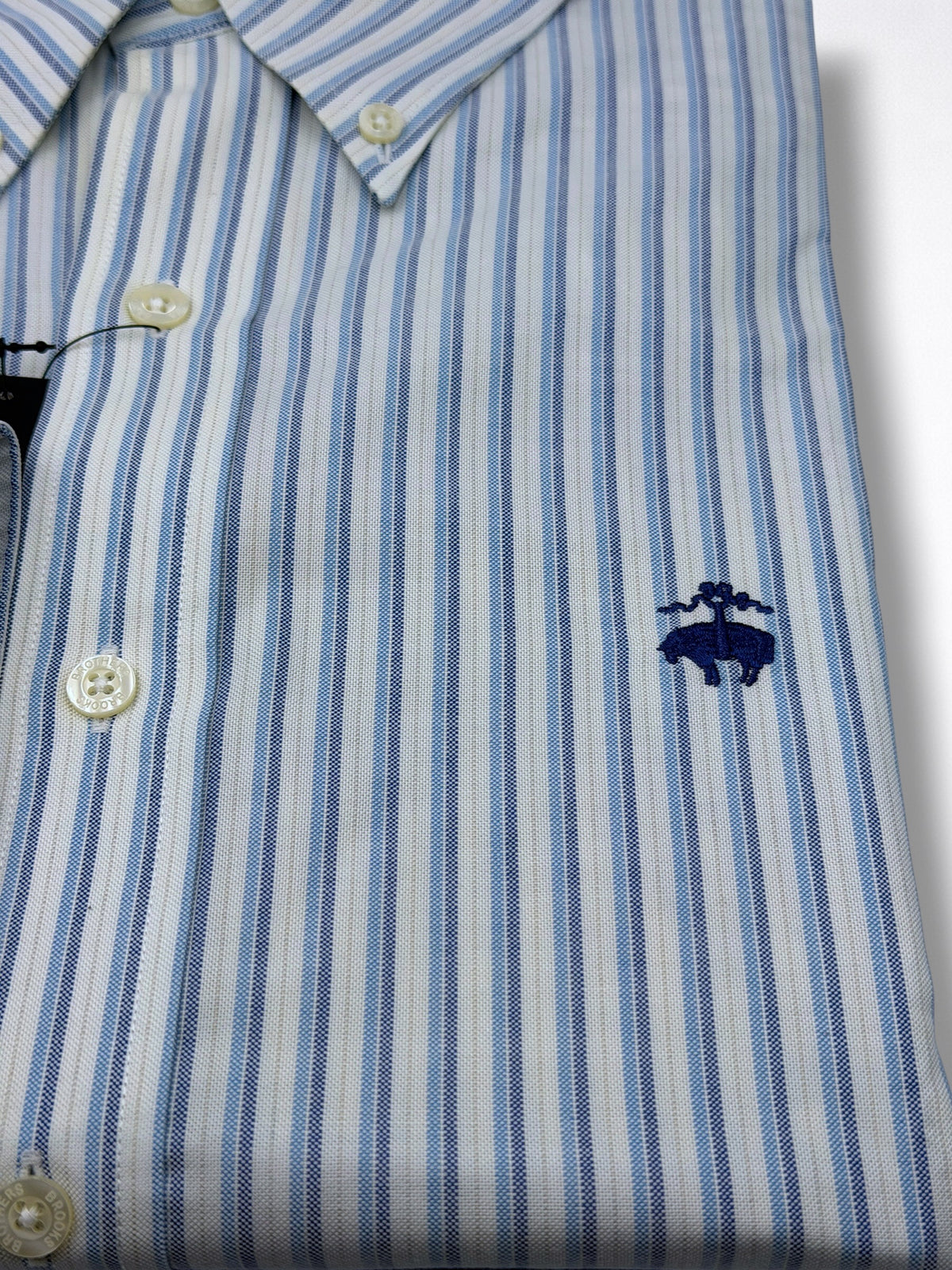 Camisa Brooks Brothers Classic Fit Manga Larga Talla L