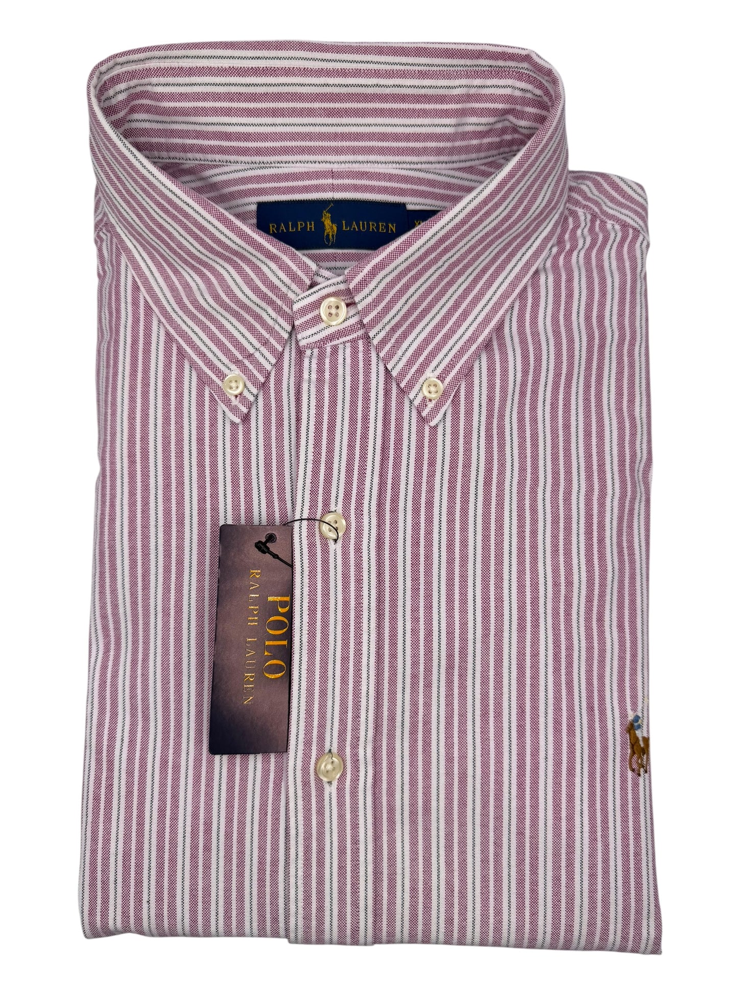 Camisa Polo Ralph Lauren Classic Fit Manga Larga Talla XL