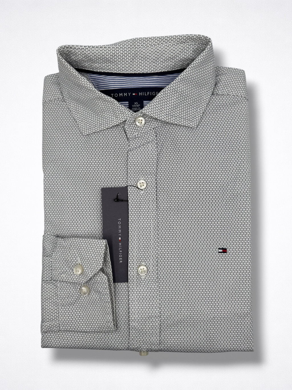 Camisa Tommy Hilfiger Classic Fit Manga Larga Talla XS