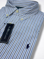 Camisa Polo Ralph Lauren Classic Fit Manga Larga Talla L