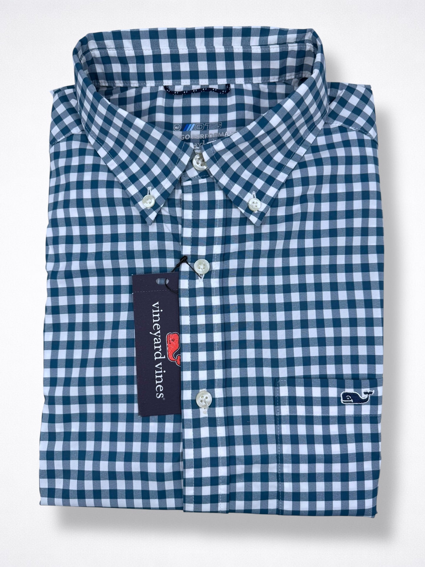 Camisa Vineyard Vines Classic Fit Manga Larga Talla M