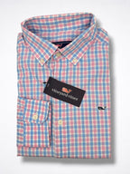 Camisa Vineyard Vines Classic Fit manga larga talla S