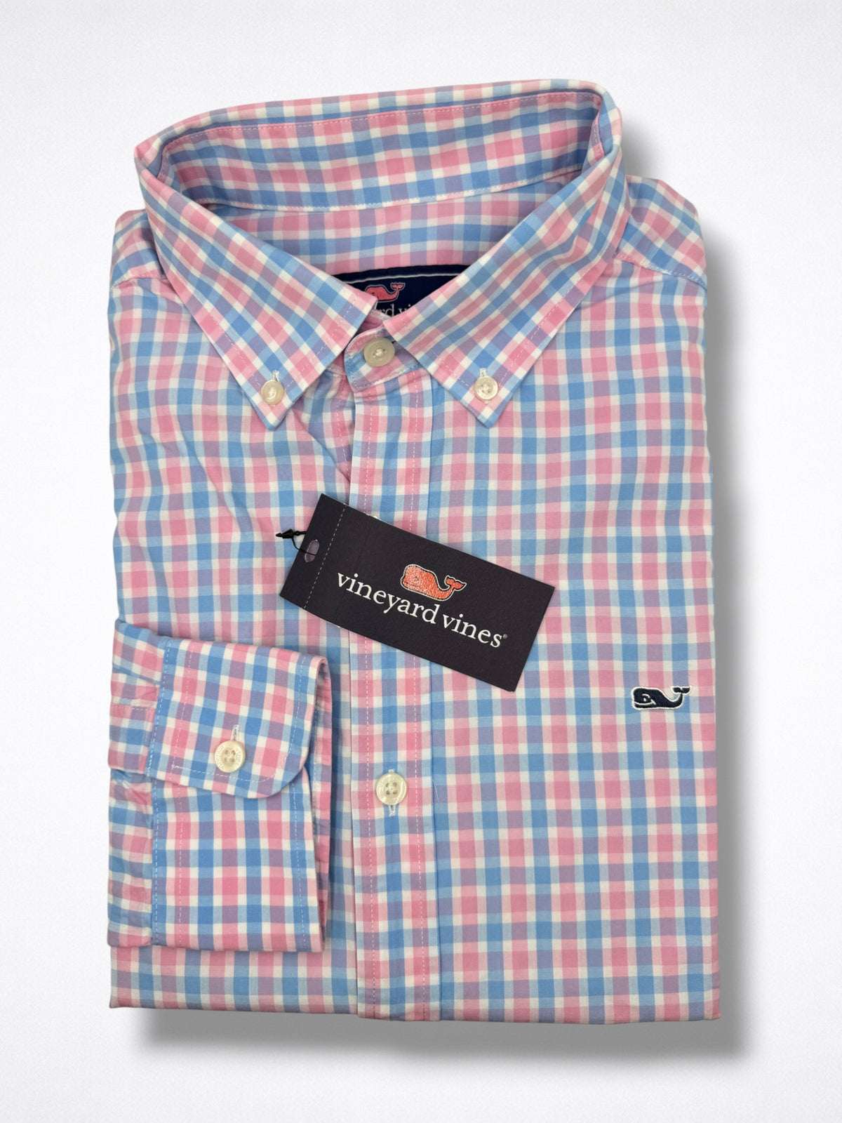 Camisa Vineyard Vines Classic Fit manga larga talla S
