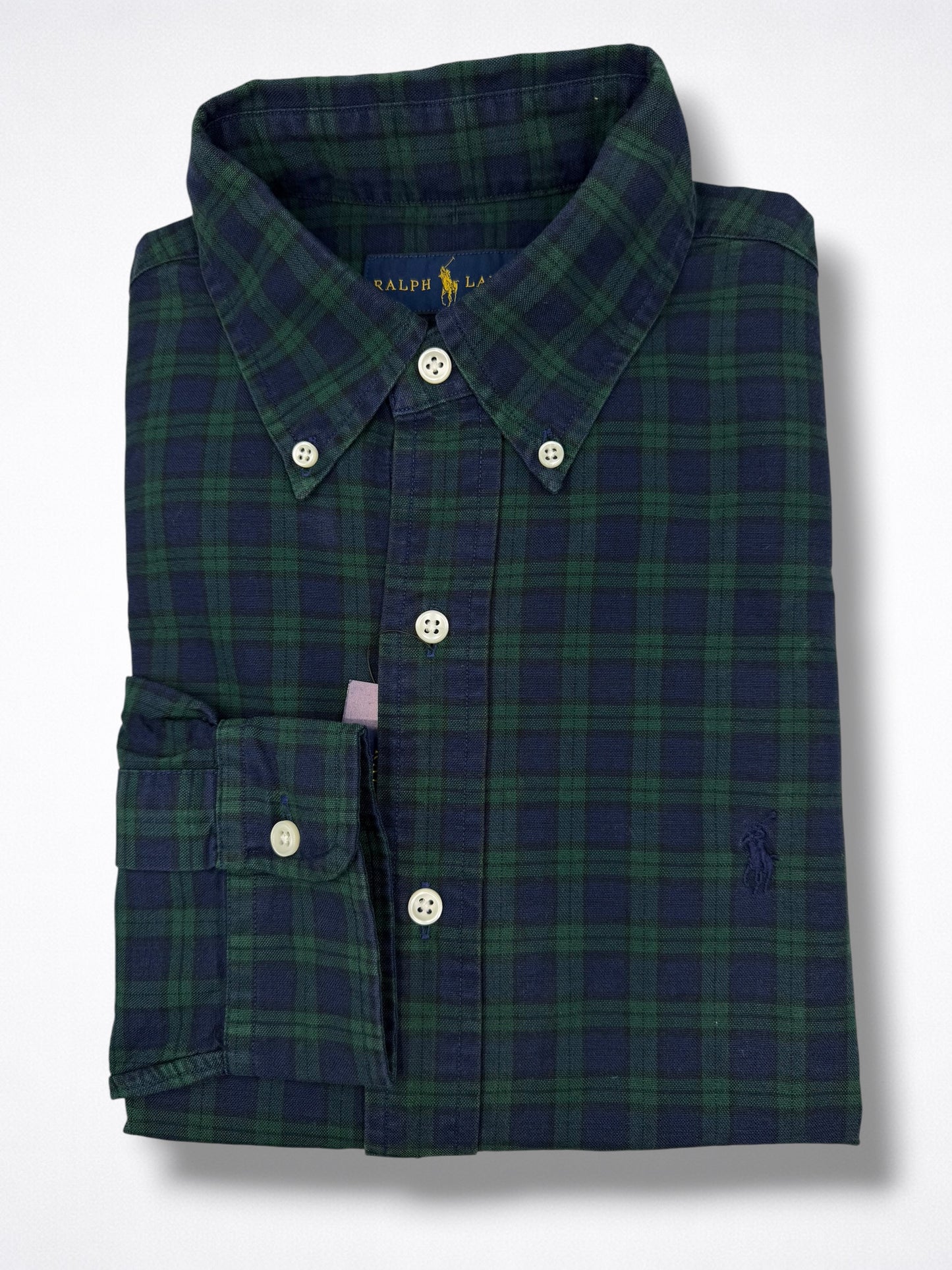 Camisa Polo Ralph Lauren Classic Fit Manga Larga Talla S