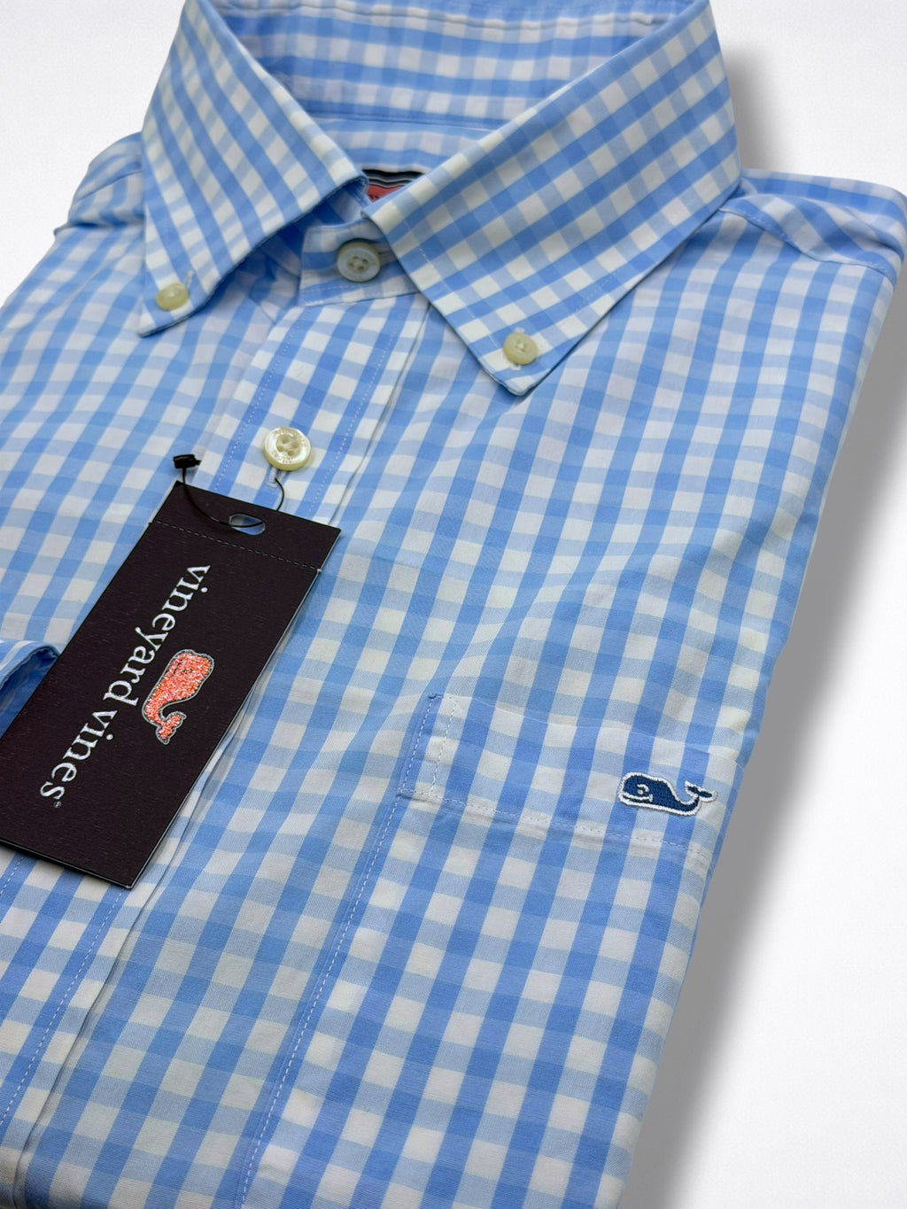 Camisa Vineyard Vines Classic Fit Manga Larga Talla M