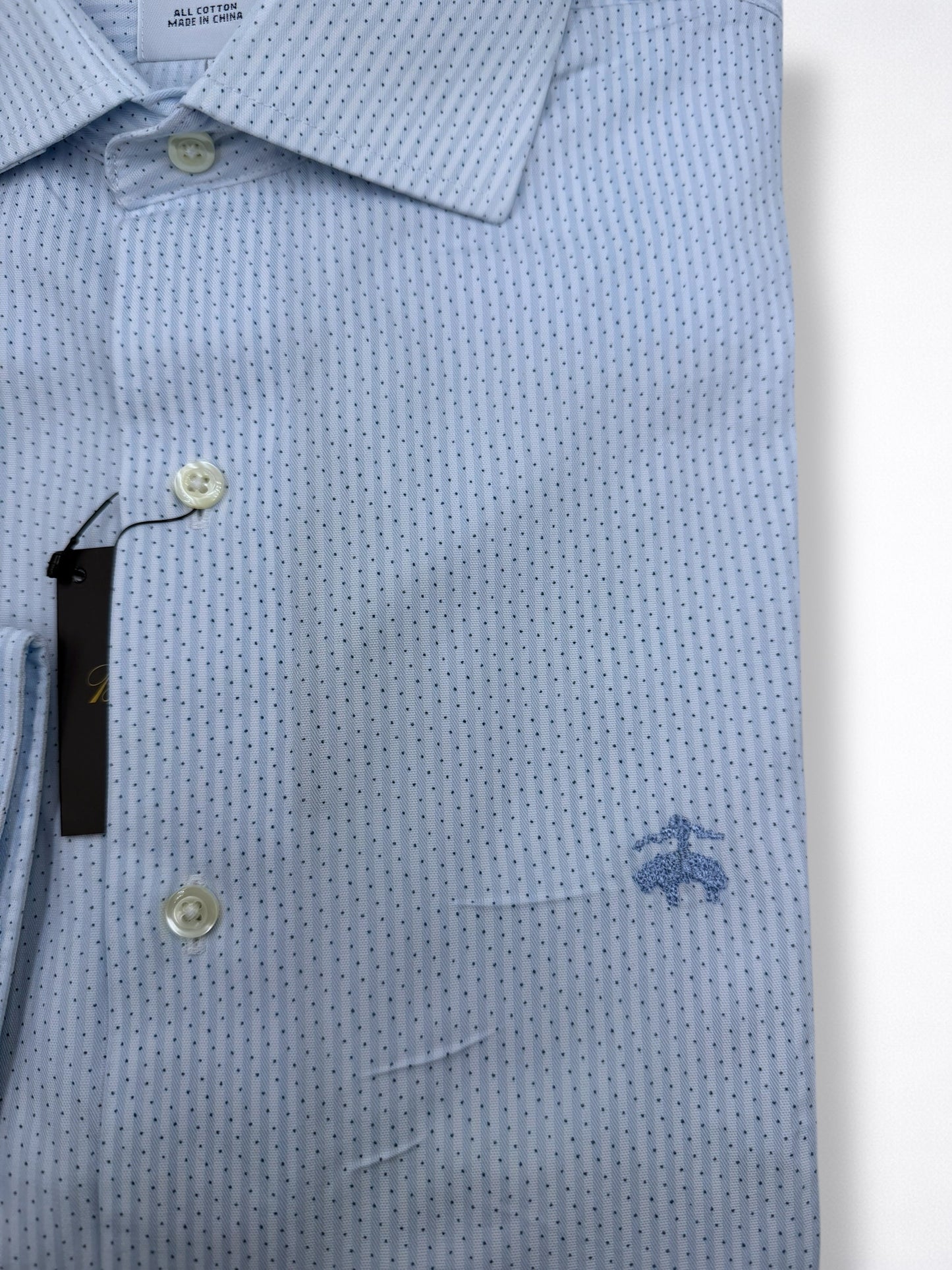 Camisa Brooks Brothers Classic Fit Manga Larga Talla M
