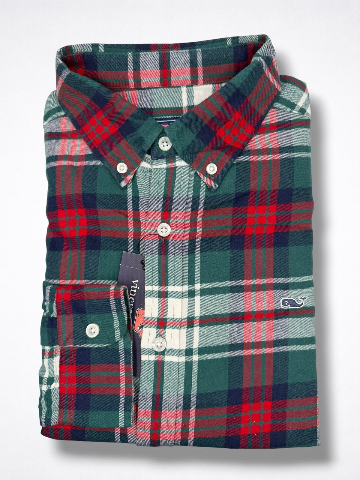 Camisa Vineyard Vines Classic Fit Manga Larga Talla M