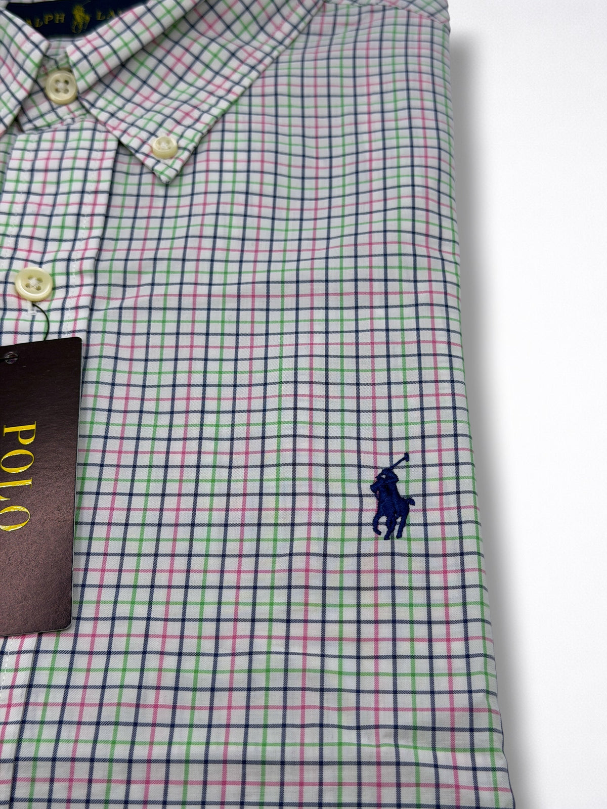 Camisa Polo Ralph Lauren Classic Fit Manga Larga Talla M