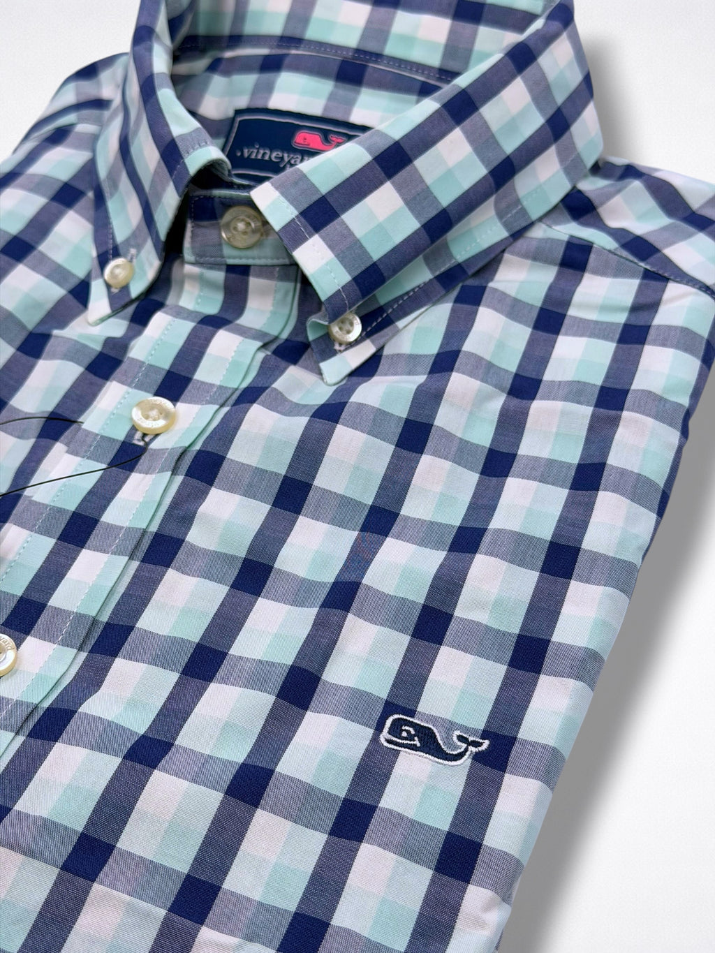 Camisa Vineyard Vines Classic Fit Manga Larga Talla M