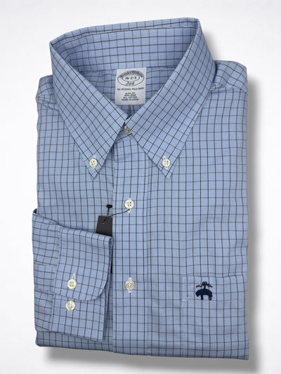 Camisa Brooks Brothers Slim Fit Manga Larga 32/33 Talla L