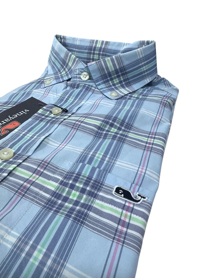 Camisa Vineyard Vines Classic Fit Manga Larga Talla S